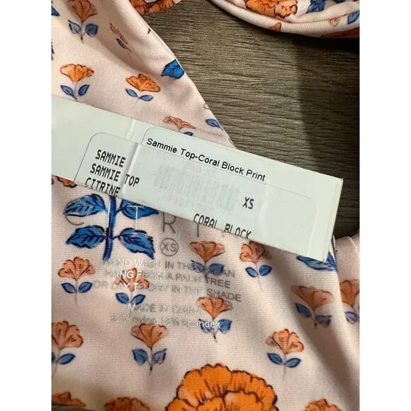CITRINE WOMEN'S SAMMIE BIKINI TOP NWT XS $96 - Picture 8 of 10